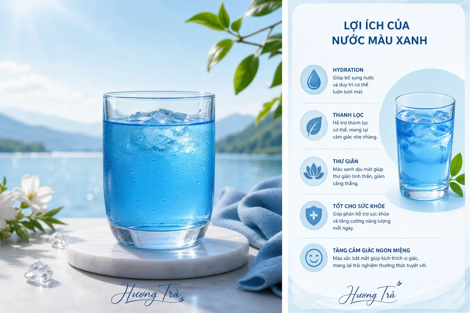 Khi màu xanh lam không chỉ là thị giác