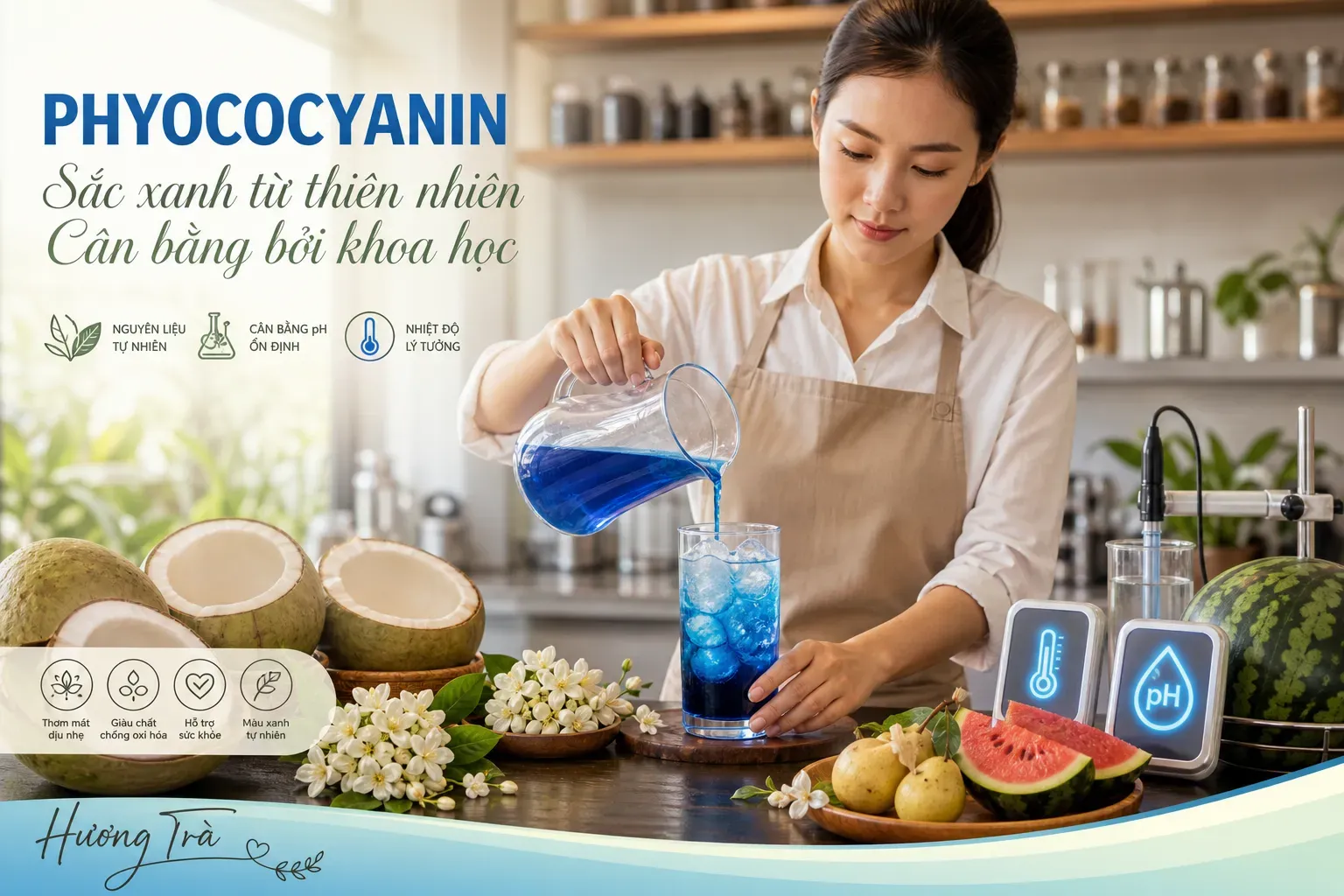 Từ nguyên liệu hàn lâm đến ly nước đời thường: phycocyanin cần đi qua cây cầu nào? 8 Cây cầu nối giữa nghiên cứu hàn lâm và thực tế đời thường